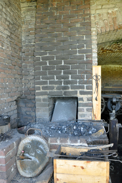 kitchen at Fort Gaines